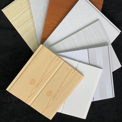 El panel de pared blanco puro del techo del PVC de Matte White del panel del PVC del PVC del tablero laminado del techo