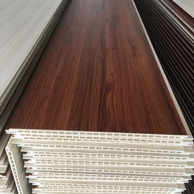 pared interior de los materiales de la construcción de viviendas del panel de pared del PVC de los 40cm los 60cm decorativa