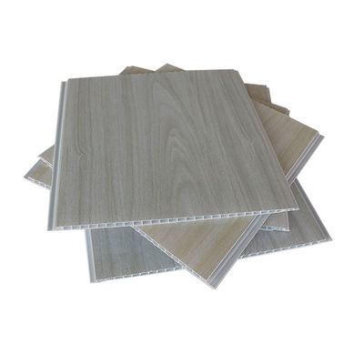 El alto panel de techo de impresión interior brillante del PVC de madera 250x8m m para suramericano