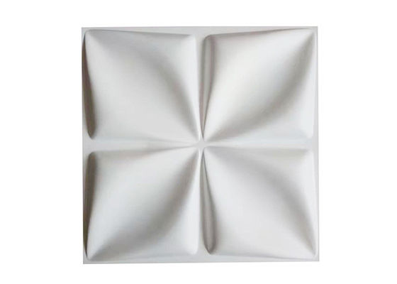 hogar decorativo Diamond Gold Wall Panel del PVC de los paneles de pared 3D de 500x500m m