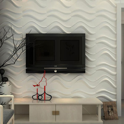 el panel decorativo de la pared del PVC del panel de la decoración de la pared interior del panel de pared 3D moderno