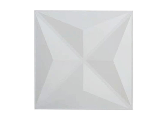 El panel de pared del PVC de los paneles de pared de Art Wall Panel Geometric Decorative 3D 3D