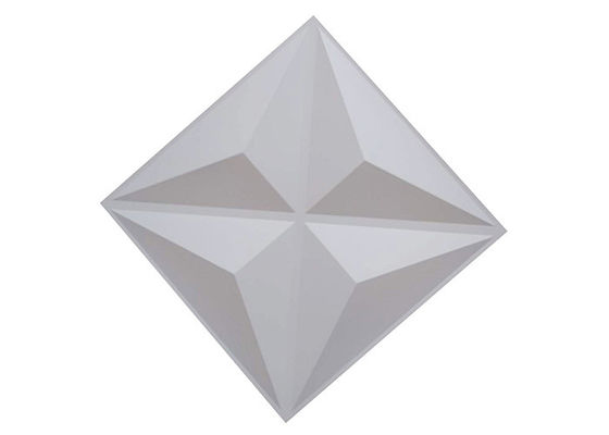 El panel de pared del PVC de los paneles de pared de Art Wall Panel Geometric Decorative 3D 3D