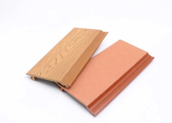 Material exterior múltiple de la decoración del panel de pared del HDPE 148x21m m WPC de los colores