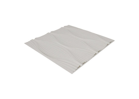 Forma decorativa del PVC Flexilble Squre de los paneles de pared 3d del grueso 1m m