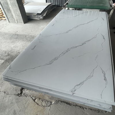 3D que imprime la hoja 1220x2440 de mármol ULTRAVIOLETA milímetro del mármol del PVC para la decoración de la pared