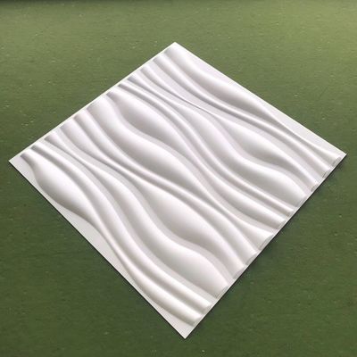 PVC interior casero decorativo 100% del diseño moderno de los paneles de pared 3D de los 50x50cm