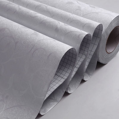 Vinilo casero de lujo del rollo del PVC de las etiquetas engomadas de la pared de la decoración auto-adhesivo