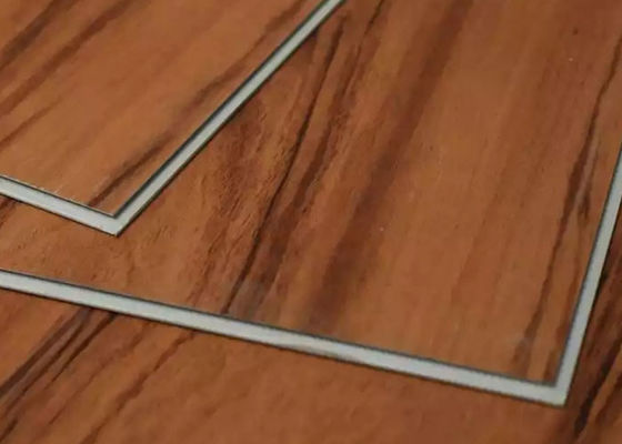 proceso estadístico de madera del tecleo del grano de 180x1220x4m m que suela el suelo plástico impermeable del PVC