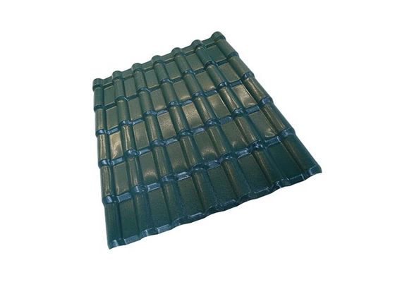 La teja de tejado del PVC de ASA Synthetic Resin acanaló las hojas que cubrían plásticas de UPVC