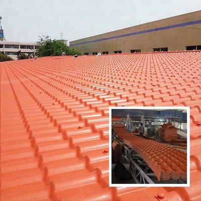 Asa Synthetic Resin Roof Tiles acanaló el tejado de la tabla del PVC teja las hojas que cubrían plásticas de UPVC