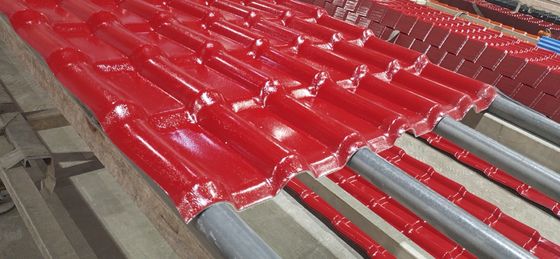 Asa Synthetic Resin Roof Tiles acanaló el tejado de la tabla del PVC teja las hojas que cubrían plásticas de UPVC
