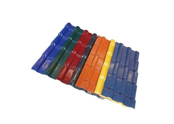 Tejas de tejado japonesas de la prenda impermeable de la teja de tejado del PVC de los materiales de construcción Matt Glossy