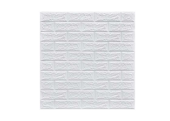 Ladrillo impermeable los 77cm del papel pintado del papel pintado 3D de la espuma de DIY Art Decor Interior PE