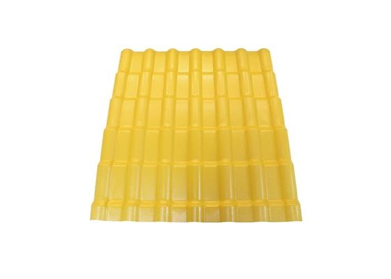 La teja de tejado del PVC de la resina plástica fácil instala las tejas de tejado para la decoración del tejado de la fábrica