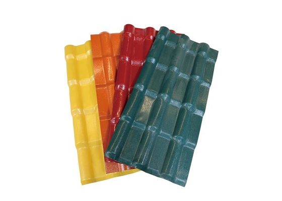 La teja de tejado del PVC de la resina plástica fácil instala las tejas de tejado para la decoración del tejado de la fábrica