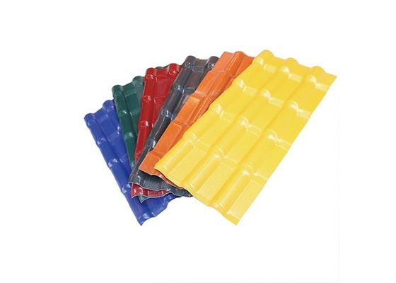 La teja de tejado del PVC de la resina plástica fácil instala las tejas de tejado para la decoración del tejado de la fábrica