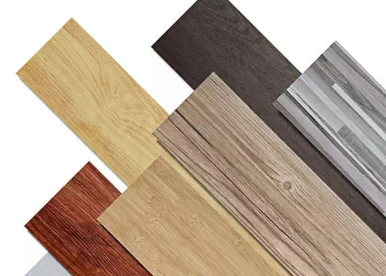 Proceso estadístico de madera del tablón del vinilo de la textura que suela tecleo artificial de la base plástica de piedra de 1220x180m m