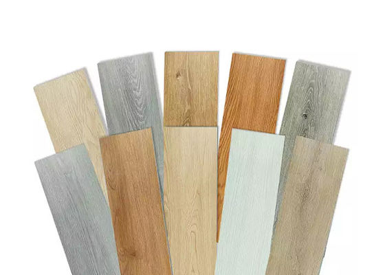 Proceso estadístico de madera del tablón del vinilo de la textura que suela tecleo artificial de la base plástica de piedra de 1220x180m m