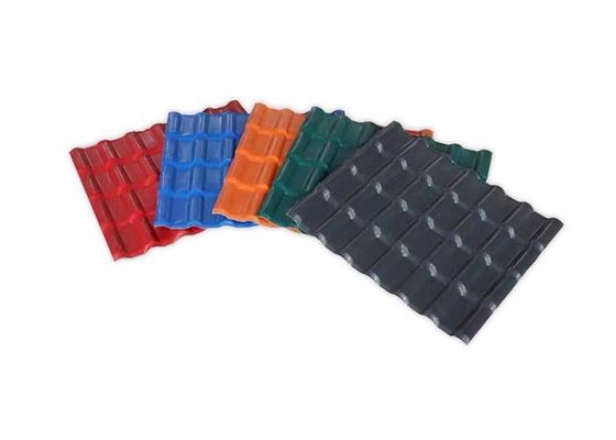La teja de tejado del PVC del ASA APVC UPVC acanaló las hojas que cubrían plásticas