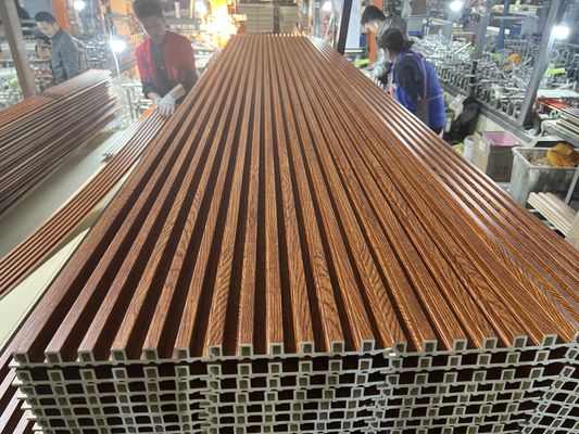 Lumbrera laminada revestimiento compuesto de madera del panel del substituto WPC