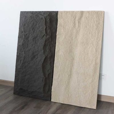 Peso ligero 120 * los 60cm de la pared de piedra del panel de la PU del poliuretano falso