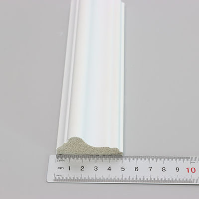 Color blanco laminado del picosegundo que bordea el rodapié en solar los accesorios incombustibles