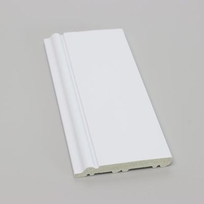 Rodapié blanco los 2.9m del poliestireno del tablero que bordea de la pared del OEM picosegundo