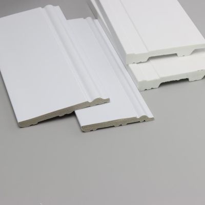 Rodapié blanco los 2.9m del poliestireno del tablero que bordea de la pared del OEM picosegundo