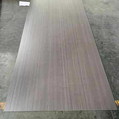 Alta textura de mármol brillante Panel de pared de WPC Bambú Carbón de madera Veneer PVC Hoja de mármol
