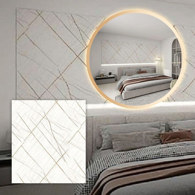 Hoja de mármol de PVC brillante/mat para decoración interior