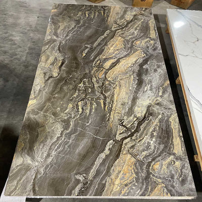 1220x2800mm Hoja de mármol de PVC para decoración interior