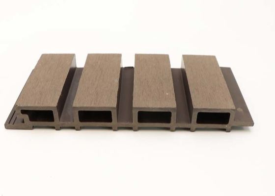 Los paneles de pared compuestos plásticos del PVC WPC del revestimiento de la pared exterior de madera al aire libre