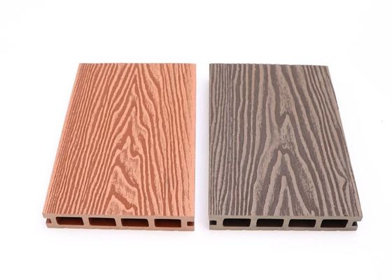 Diseño moderno de la instalación fácil del Decking 18m m del jardín WPC del suelo del marco de la piel