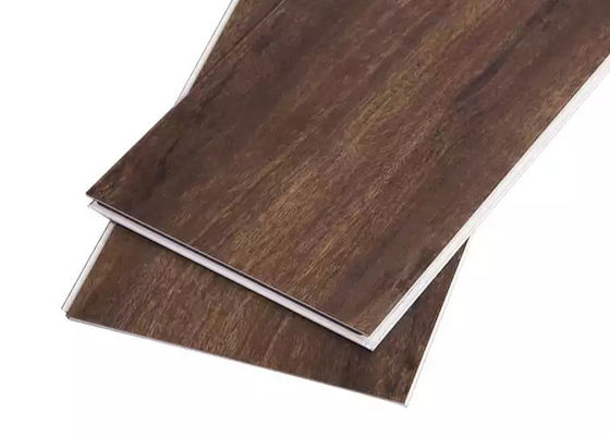 El suelo impermeable Unlin interior del proceso estadístico hace clic el tablón plástico del vinilo del PVC 4m m