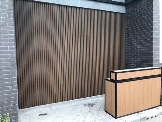 Madera alternativa del poliestireno de pared del panel los 2.9m del tablero decorativo interior de la pared