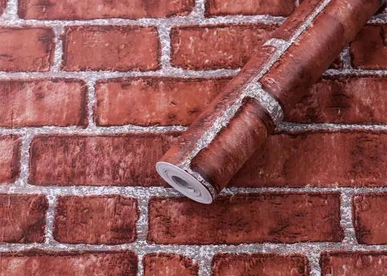 Decoración auta-adhesivo durable del hogar de Rolls del papel pintado del PVC de la prenda impermeable