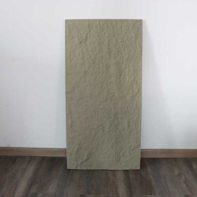 Falso fácil de la losa de la PU del panel grueso de la piedra instalar para la decoración 120 * los 60cm de la pared los 3cm