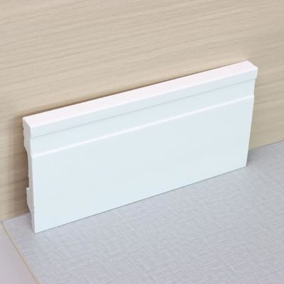 Rodapié blanco los 2.9m del poliestireno del tablero que bordea de la pared del OEM picosegundo