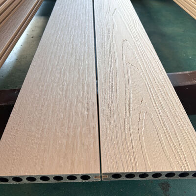 Sistema de paneles de pared de WPC para exteriores Compuesto de plástico de madera impermeable para revestimiento de paredes exteriores