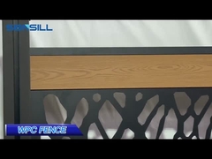 La protuberancia Wpc del Co del jardín cerca la prueba compuesta del moho de Panel Wood Plastic