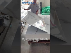 Hoja de mármol de PVC