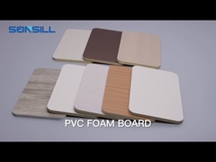 tableros de la espuma del PVC de 1220x2440m m el panel de pared colorido de 12m m - de 18m m