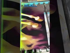 Presentamos la lámina de mármol UV impresa digitalmente en 3D, tableros UV para la decoración de paredes de TV para usted