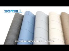 Una Mirada Más Cercana: Película Decorativa para Suelo Fácil de Instalar y Extraíble con Patrones Realistas