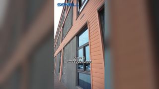 Tableros de paneles de revestimiento de paredes exteriores exteriores de WPC