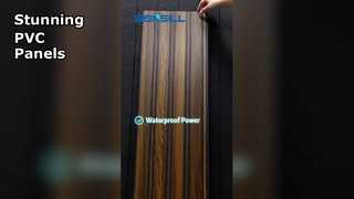 Paneles de techo de PVC Sonsill Impresionantes paredes y techos